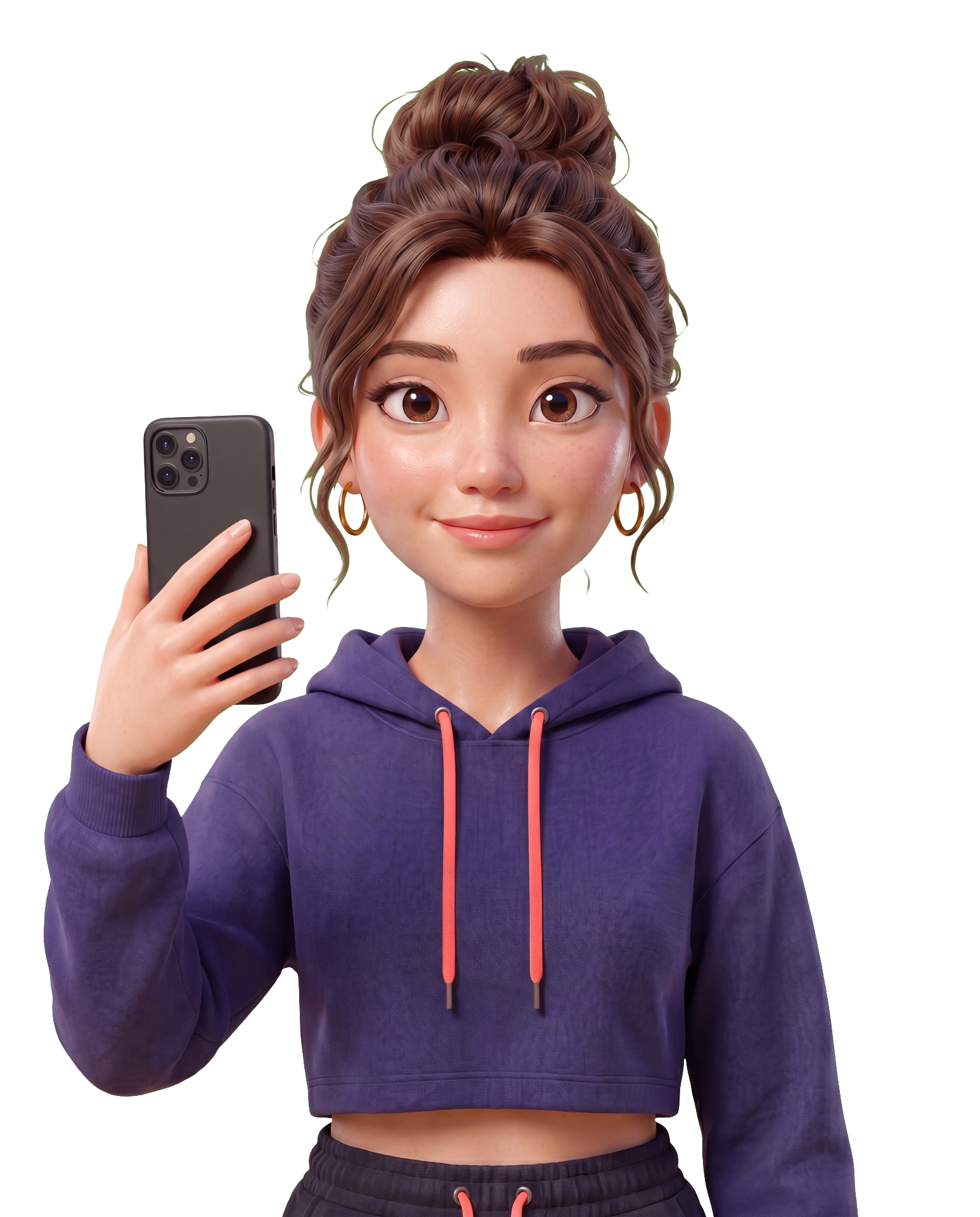 Portrait de Zoé, agent IA Pubs UGC · Reels