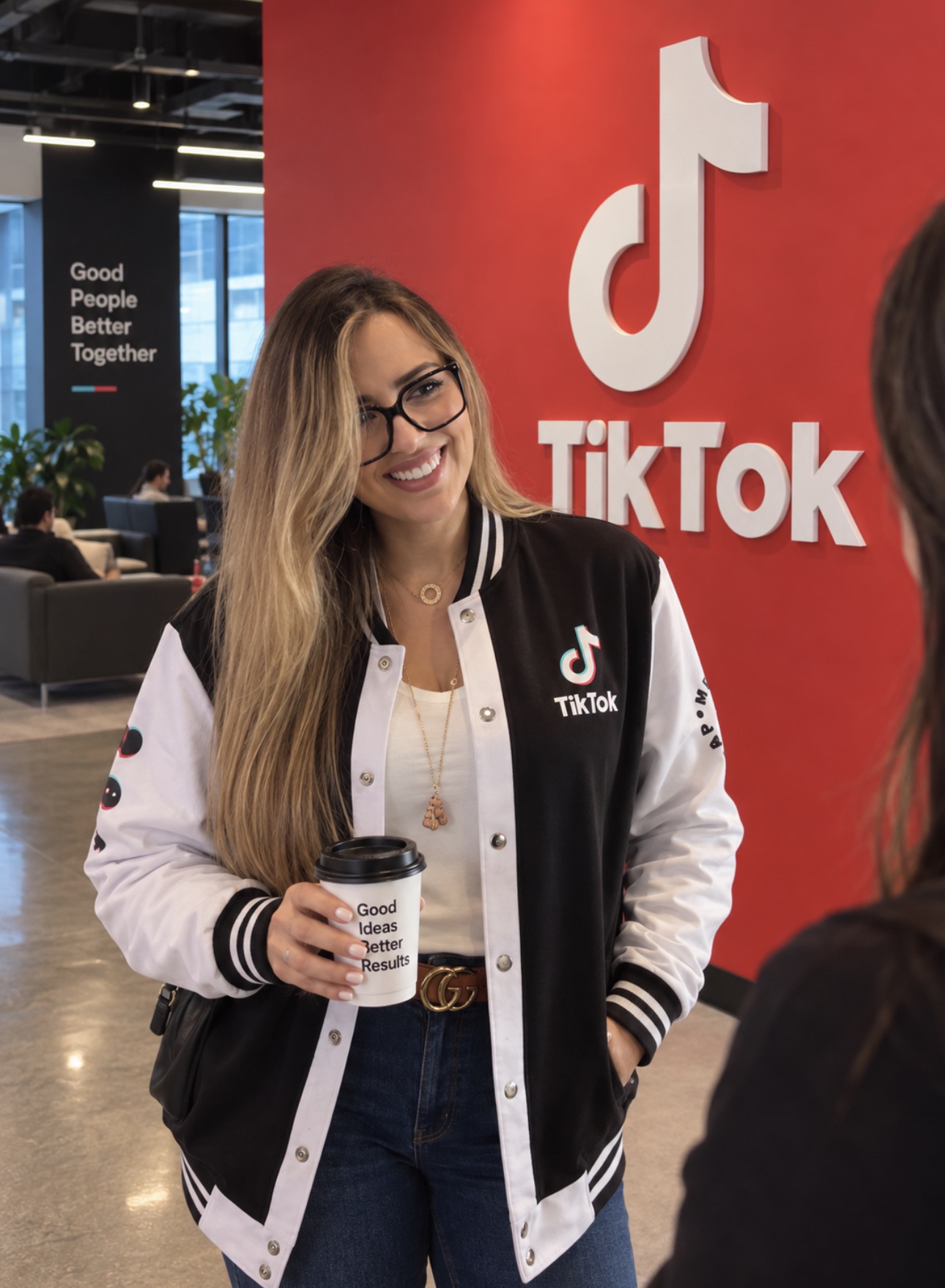 Saadia Karam chez TikTok